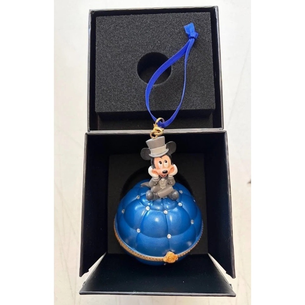 Disney Sketchbook Mickey Mouse Engagement Ring WILL YOU MARRY ME Ornament NEW